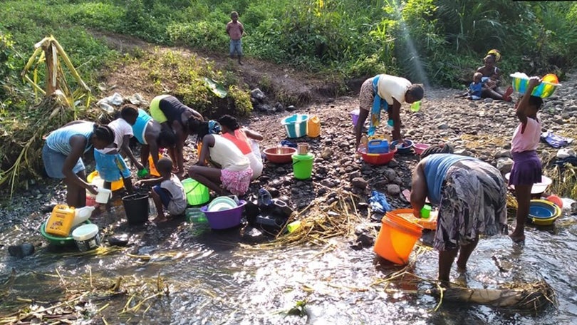Imagem de Lembá sem água potável na ilha de São Tomé