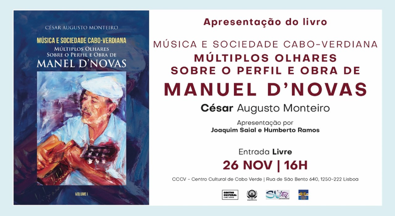 Apresentação do livro MANEL D`NOVAS, de César Monteiro | CCCV - Centro Cultural de Cabo Verde