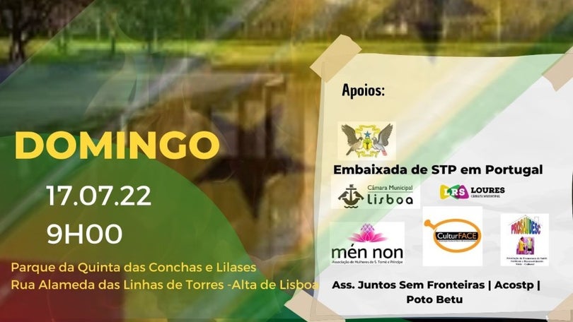 Imagem de Feira Cultural de São Tomé e Príncipe em Lisboa dia 24 julho