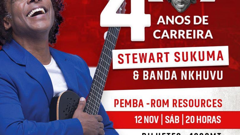Imagem de Stewart Sukuma 40 anos de carreira – dia 17 de dezembro em Quelimane