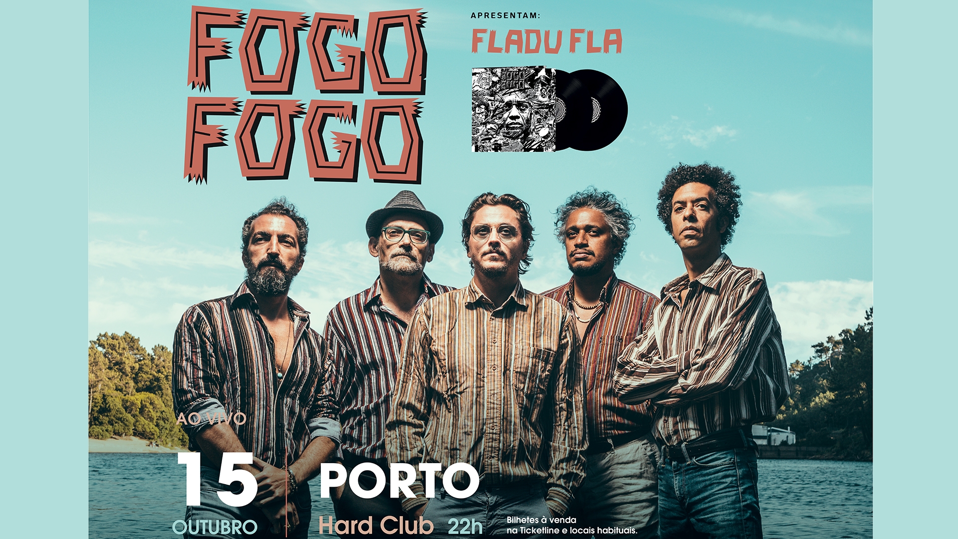 Novo disco "Fladu Fla" dos Fogo Fogo tem concerto no Porto Artes e