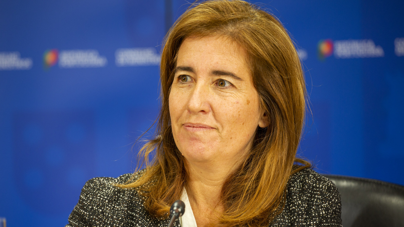 Imagem de Ana Mendes Godinho recebida por José Maria Neves