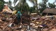 Deslocados em Moçambique após o ciclone Gombe