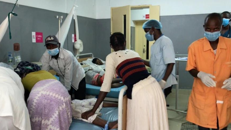 Greve dos enfermeiros no Hospital Central de Luanda