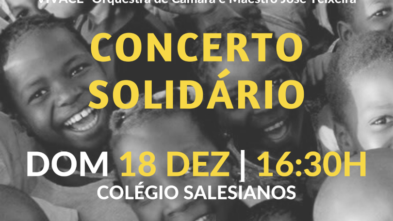 Concerto Solidário – Amigos de Inharrime dia 18 de dezembro