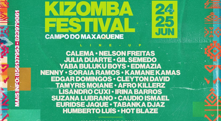 Kizomba Festival 24 e 25 de junho em Moçambique