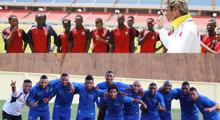 Moçambique x Cabo Verde (jogo particular)
