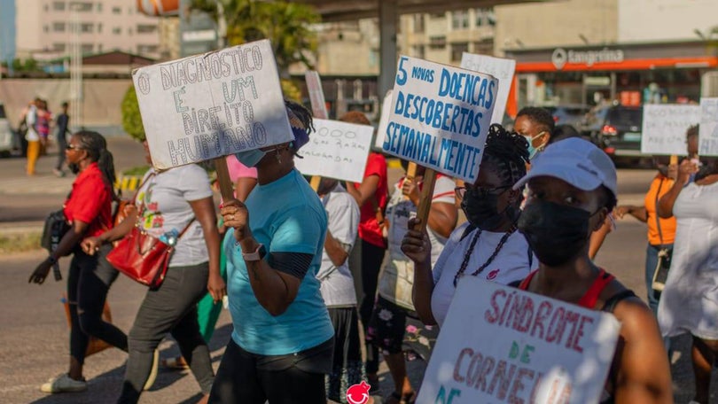 Marcha pelas doenças raras em maputo