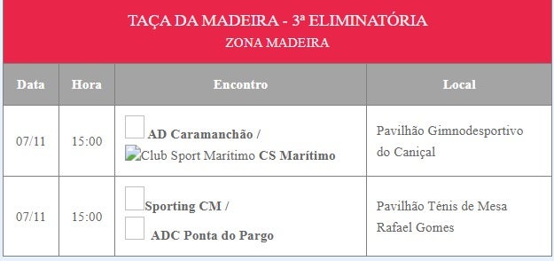 ADC Ponta do Pargo disputa 6ª jornada