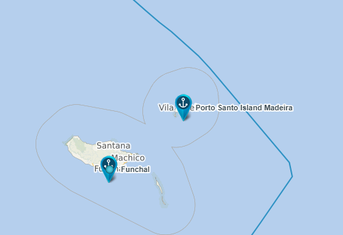 Conheça o navio russo que passou a norte da ilha do Porto Santo