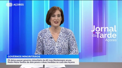 Jornal da Tarde Açores - Apresentação | Susana Silveira