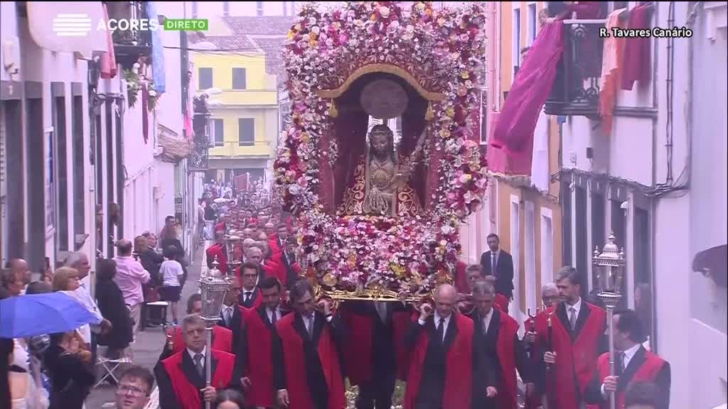 Imagem de Festas do Senhor Santo Cristo dos Milagr - Missa Solene | Procissão | Recolha da Imagem