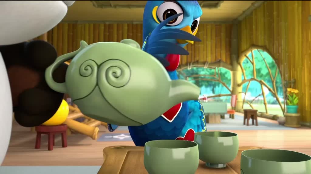 Imagem de O Panda e o Galo