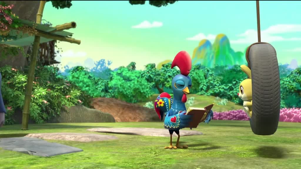 Imagem de O Panda e o Galo