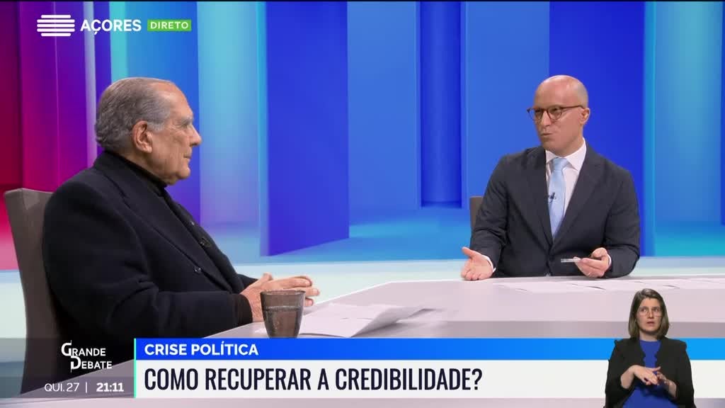 Imagem de Grande Debate - Recuperação da Credibilidade Política