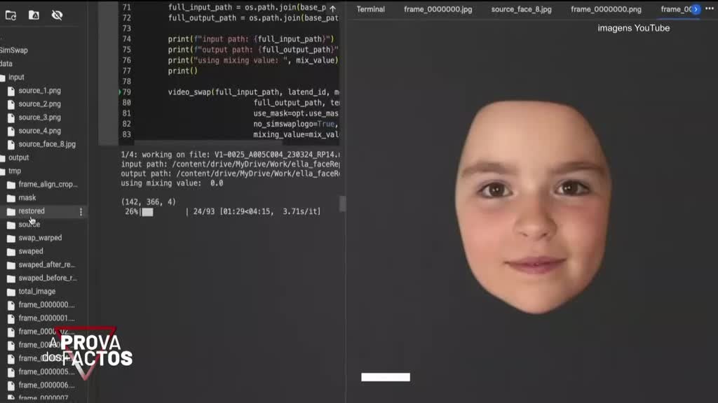 Imagem de A Prova dos Factos