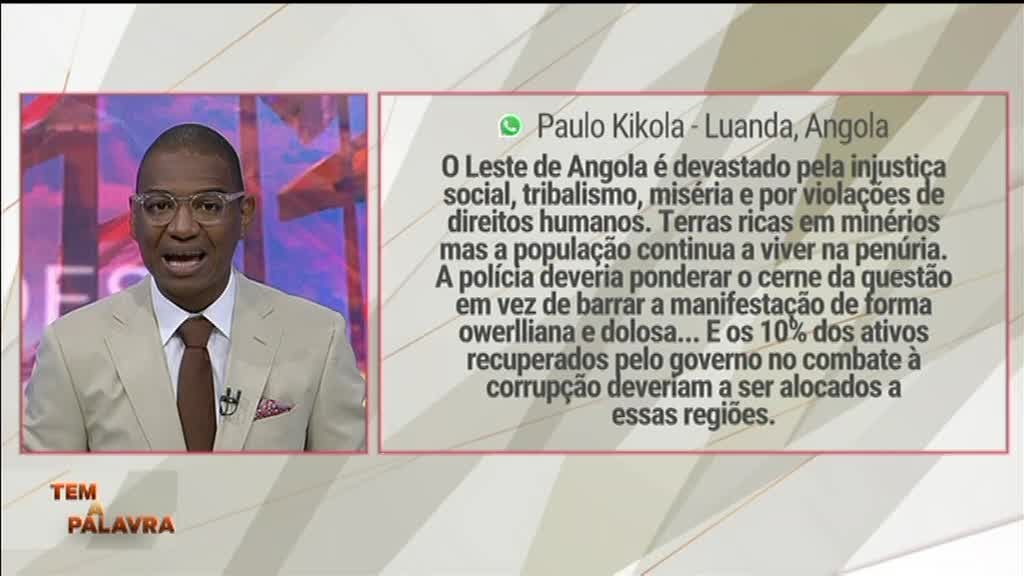 Imagem de Tem a Palavra - Tumultos na Lunda Sul em Angola