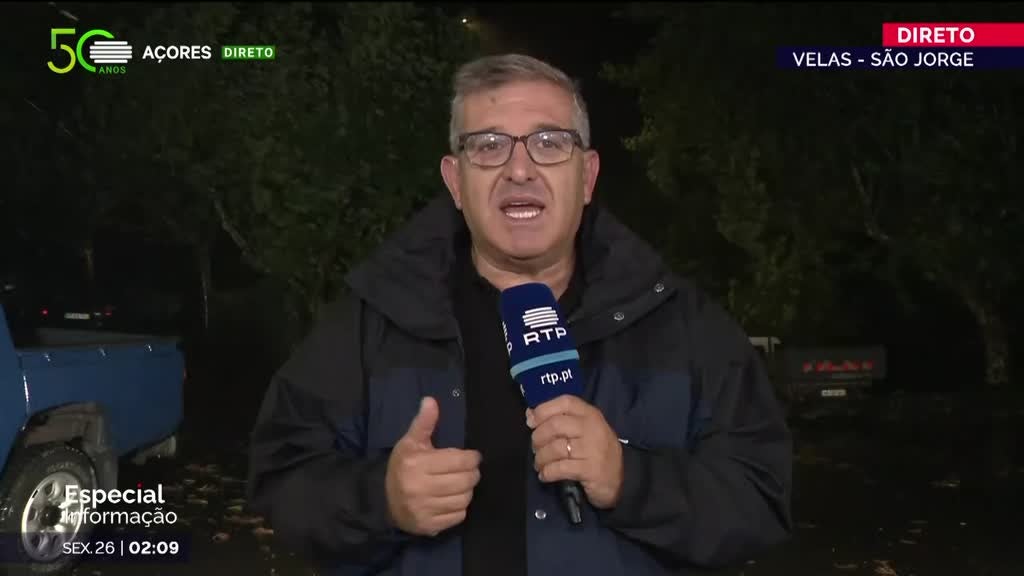 Imagem de Especial Informação Açores - Furacão Gabrielle | Briefing 02h00