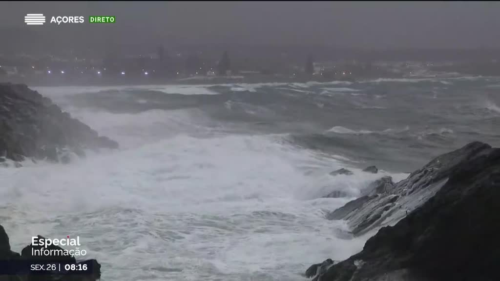 Imagem de Especial Informação Açores - Furacão Gabrielle | Briefing 08h00