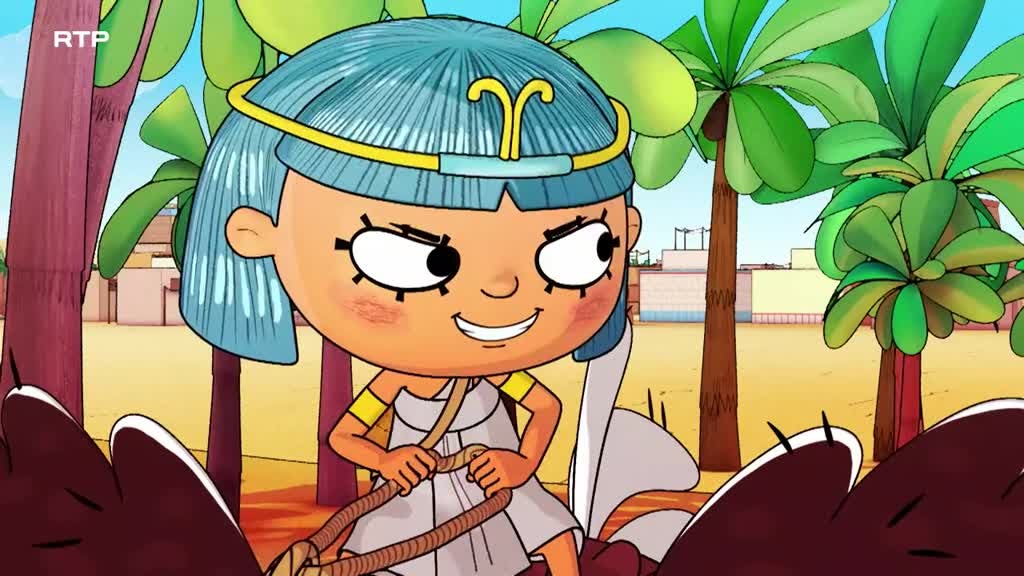 Imagem de Nefertine no Nilo