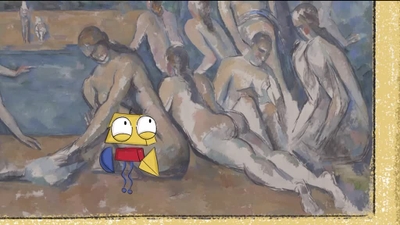 duARTe: Uma Peça de Arte - As Banhistas, Paul Cézanne