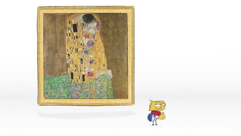 Imagem de duARTe: Uma Peça de Arte - O beijo, Gustav Klimt