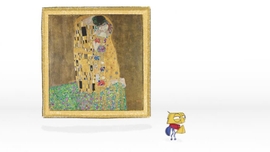 O beijo, Gustav Klimt