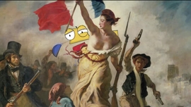 A Liberdade guiando o povo, Eugne Delacroix