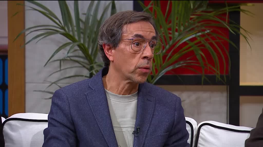 Imagem de Cá Por Casa Com Herman José - António Sala, Nelson Mateus, Paulo de Carvalho, Manuel Marques, Beatriz Barosa, Lucky Duckies