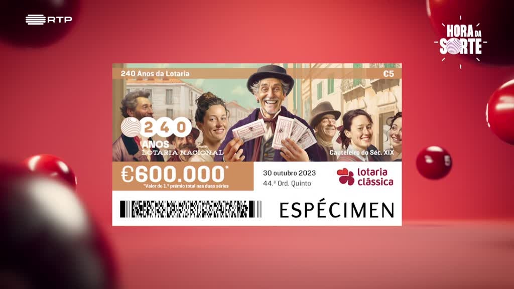 Imagem de Hora da Sorte - Lotaria Clássica