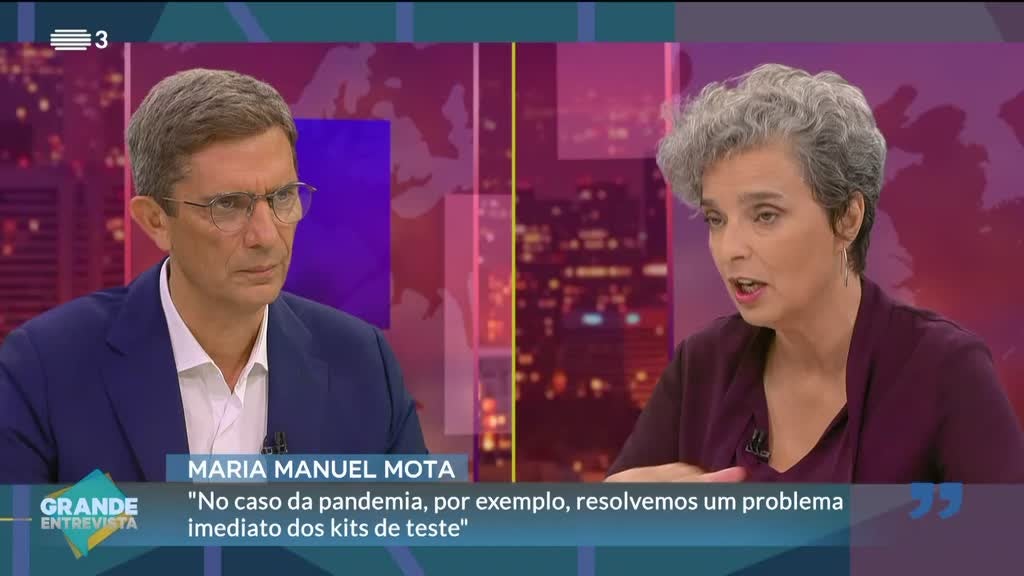 Imagem de Grande Entrevista - Maria Manuel Mota