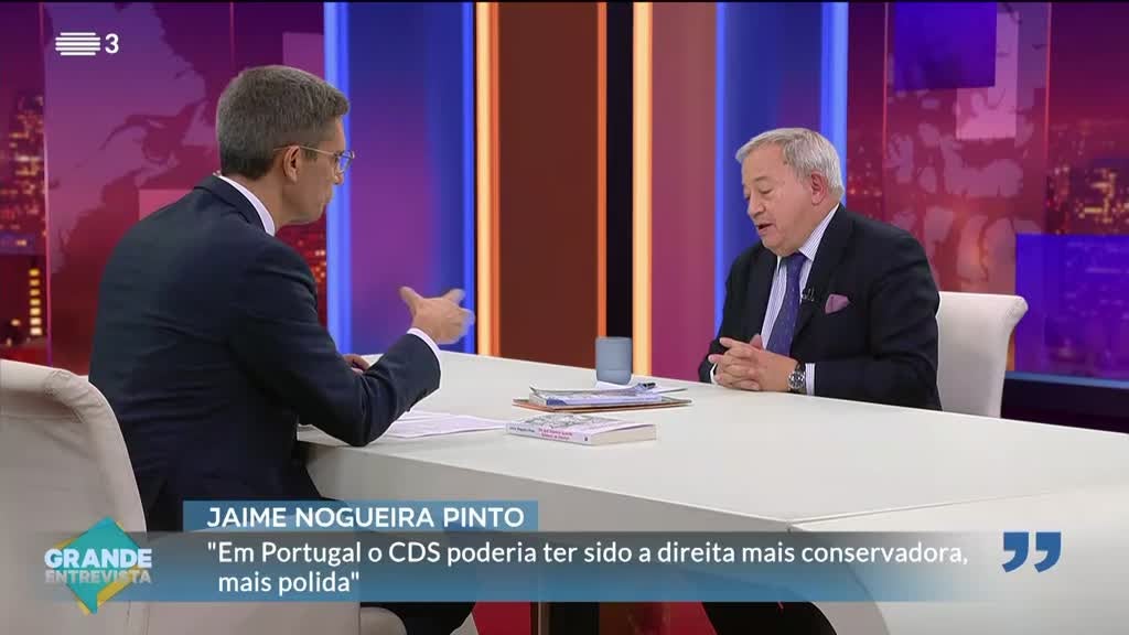 Imagem de Grande Entrevista - Jaime Nogueira Pinto