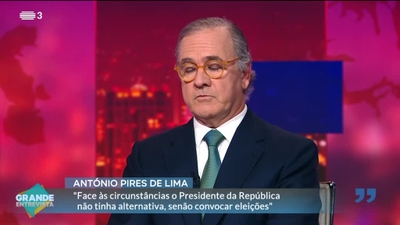 Grande Entrevista - António Pires de Lima