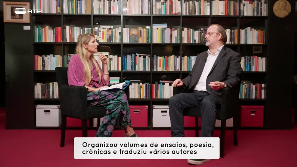 Imagem de Todas as Palavras - Pedro Mexia autor de «Poemas Reunidos» e Andrey Kurkov autor de «Diário de Uma Invasão» e «O Osso de Prata»