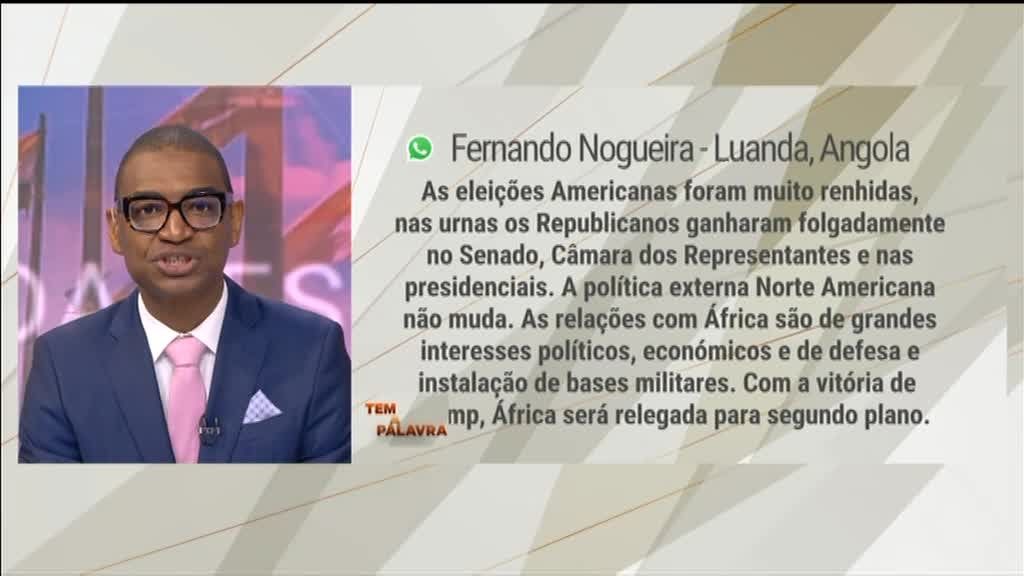 Imagem de Tem a Palavra - Eleições nos EUA: A Visão Africana