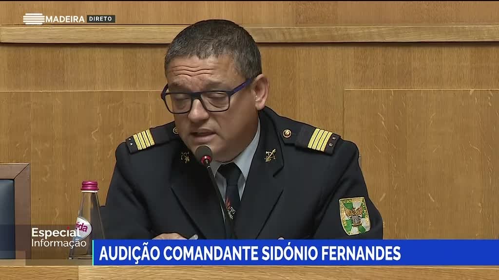 Imagem de Especial Informação 2024 (Madeira) - Audição ao Comandante dos Bombeiros Mistos da Ribeira Brava e Ponta do Sol