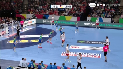 Andebol: EHF Campeonato da Europa de And - Eslovénia x Dinamarca
