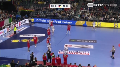 Andebol: EHF Campeonato da Europa de And - Áustria x Islândia