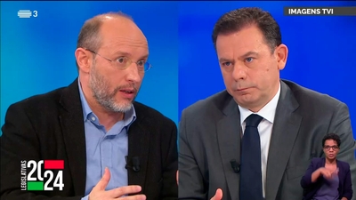 Debates - Legislativas 2024 TVI/CNN - Luís Montenegro - Rui Tavares