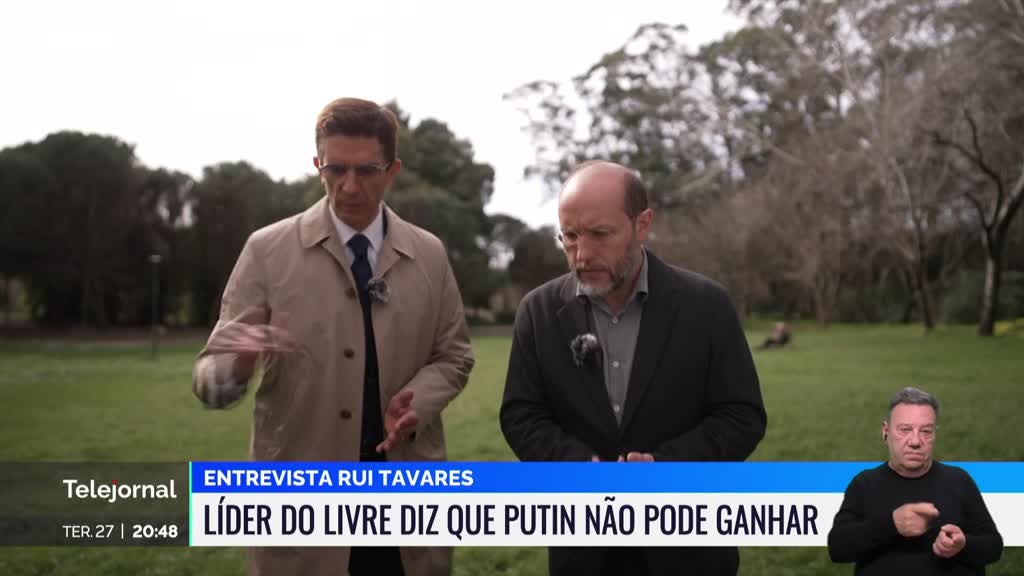 Imagem de Eleições Legislativas 2024 - Entrevist - Rui Tavares