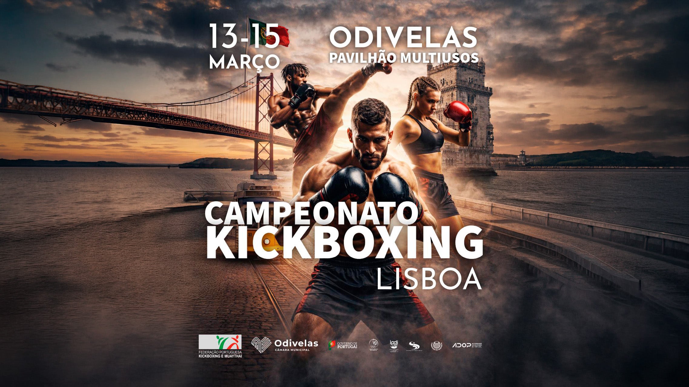 Imagem de Desportos de Combate - Campeonato Lisboa Kickboxing Ringue 2026