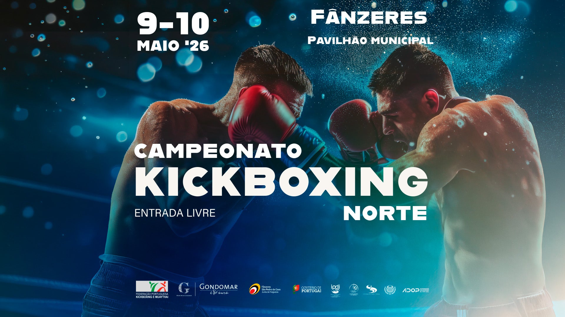 Imagem de Desportos de Combate - Campeonato Norte Kickboxing Ringue e Velocidade 2026