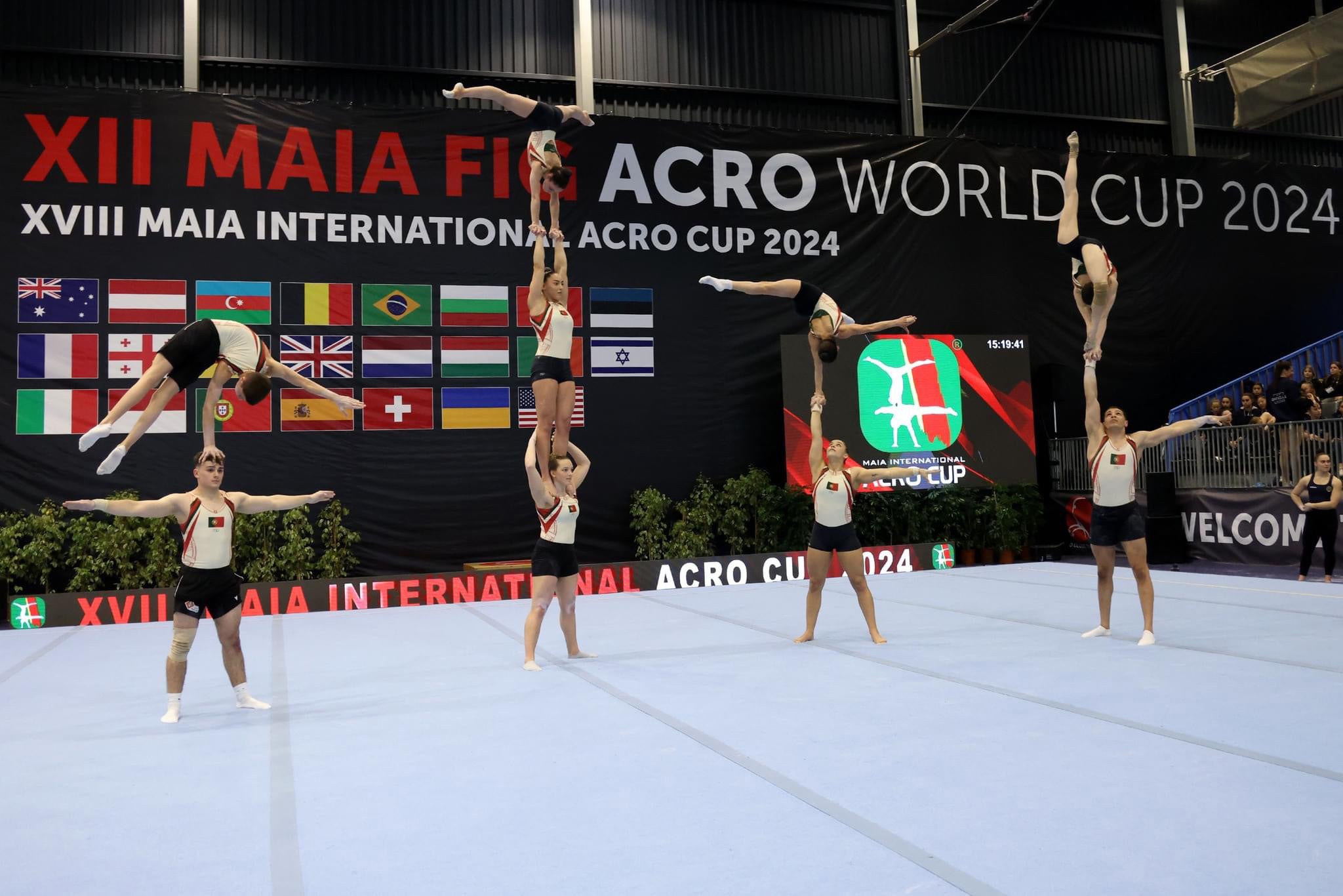 Imagem de Ginástica - Taça do Mundo de Ginástica Acrobática Maia 2024