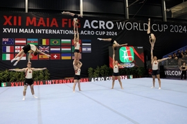 Imagem de Taa do Mundo de Ginstica Acrobtica Maia 2024