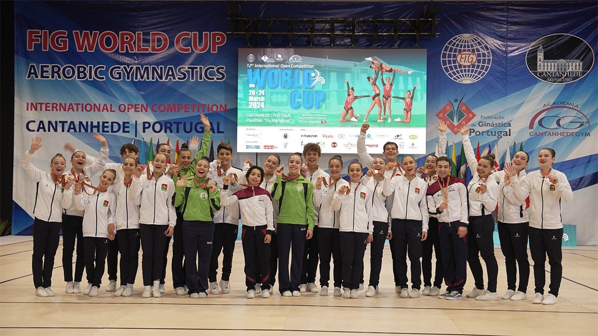 Imagem de Ginástica - Taça do Mundo de Ginástica Aeróbica Cantanhede 2024