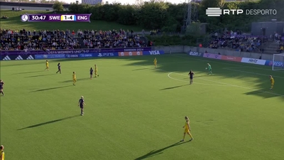 Campeonato da Europa de Futebol Feminino - Suécia x Inglaterra