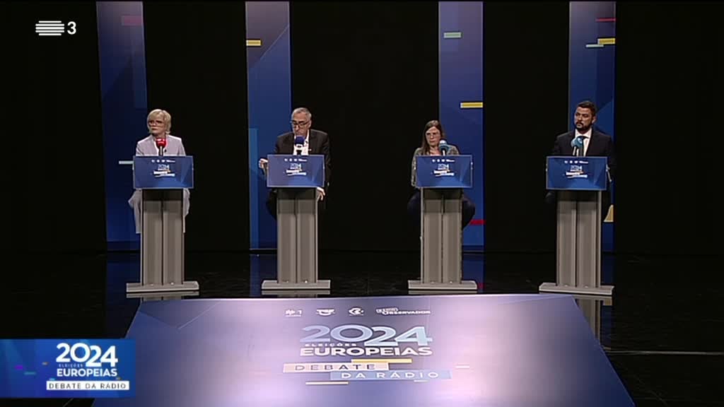 Imagem de ESPECIAL 3 - ASSUNTOS ATUALIDADE - Eleições Europeias 2024 - Debate das Rádios