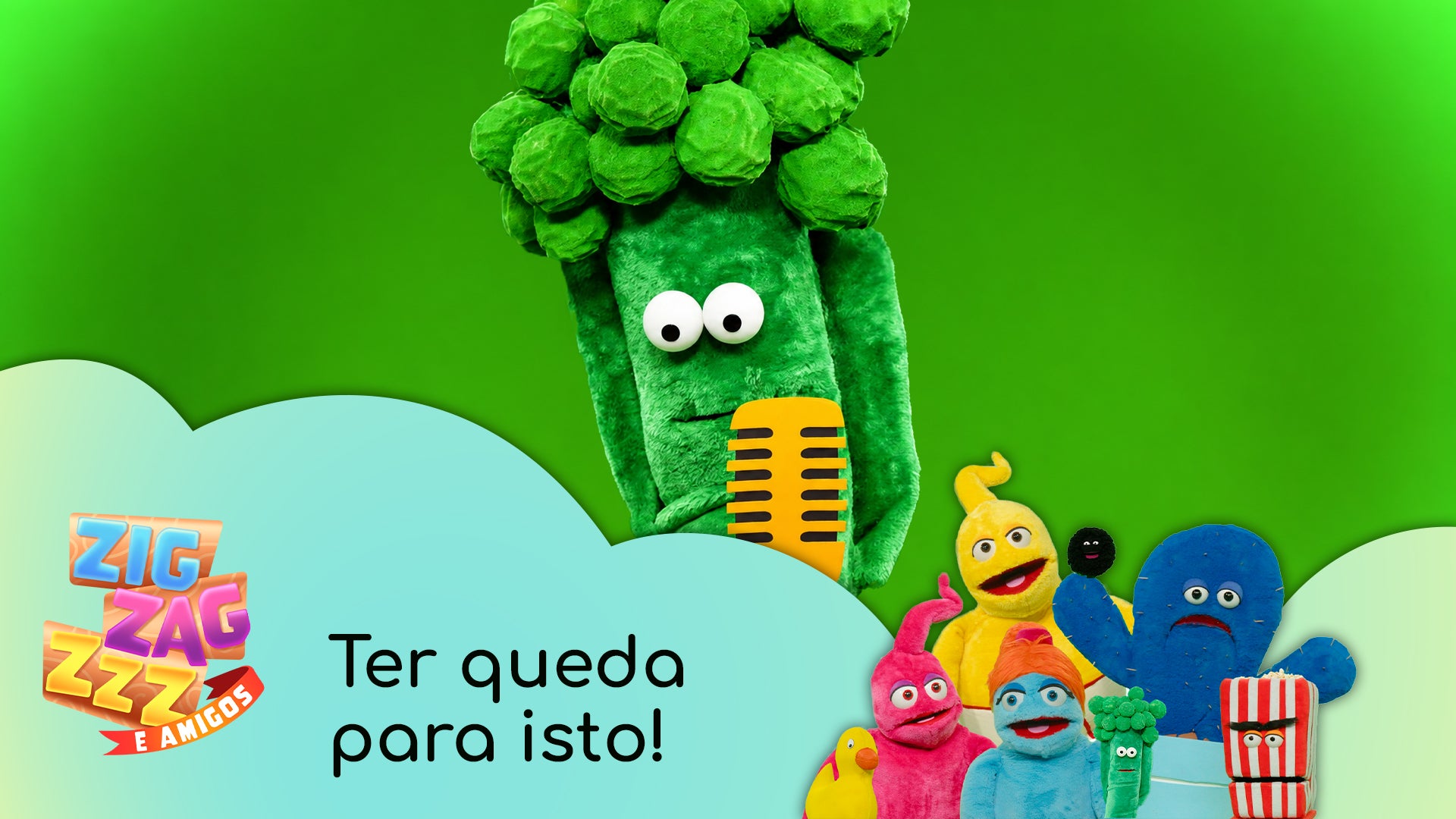 Imagem de Zig, Zag, Zzz e Amigos - Videoclipes - Ter queda para isto!