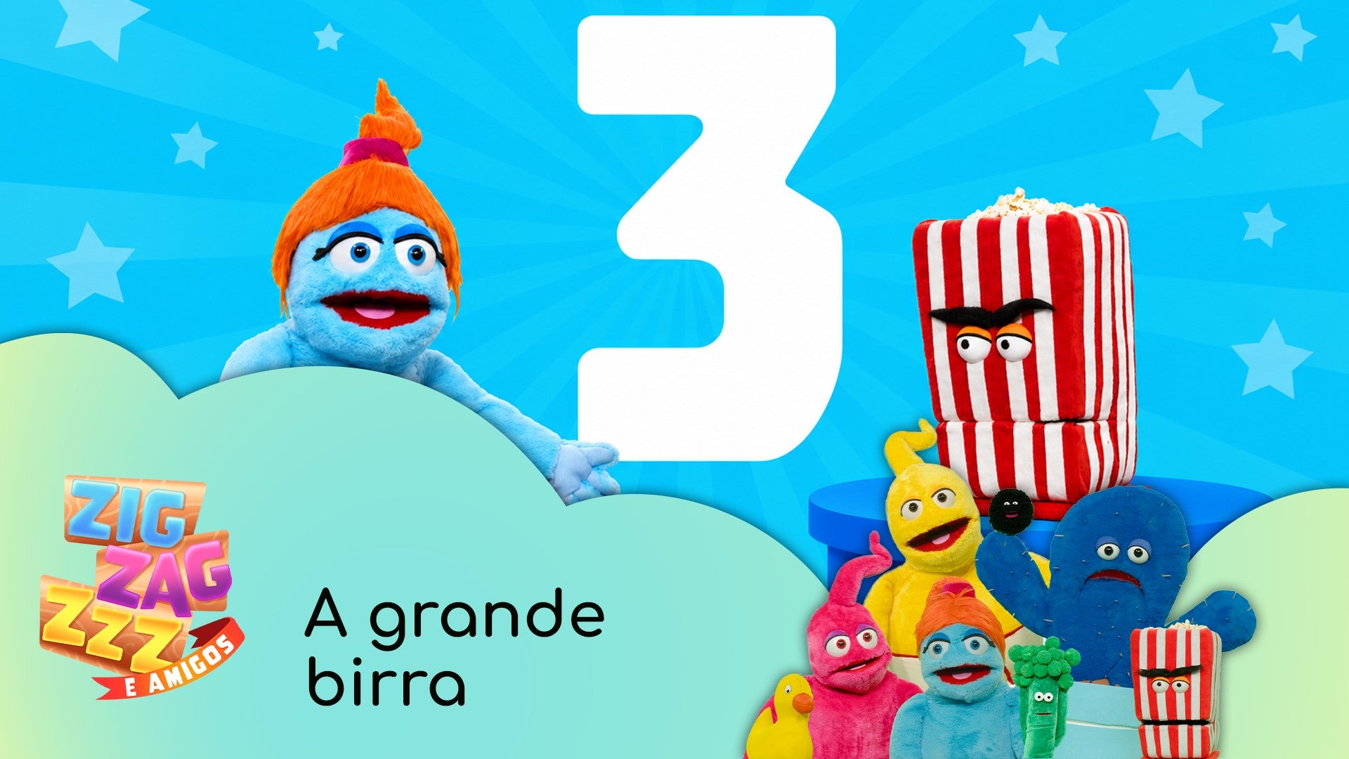 Imagem de Zig, Zag, Zzz e Amigos - Videoclipes - A grande birra