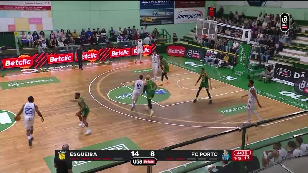 Imagem de Basquetebol: Campeonato Nacional de Basq - Esgueira x FC Porto